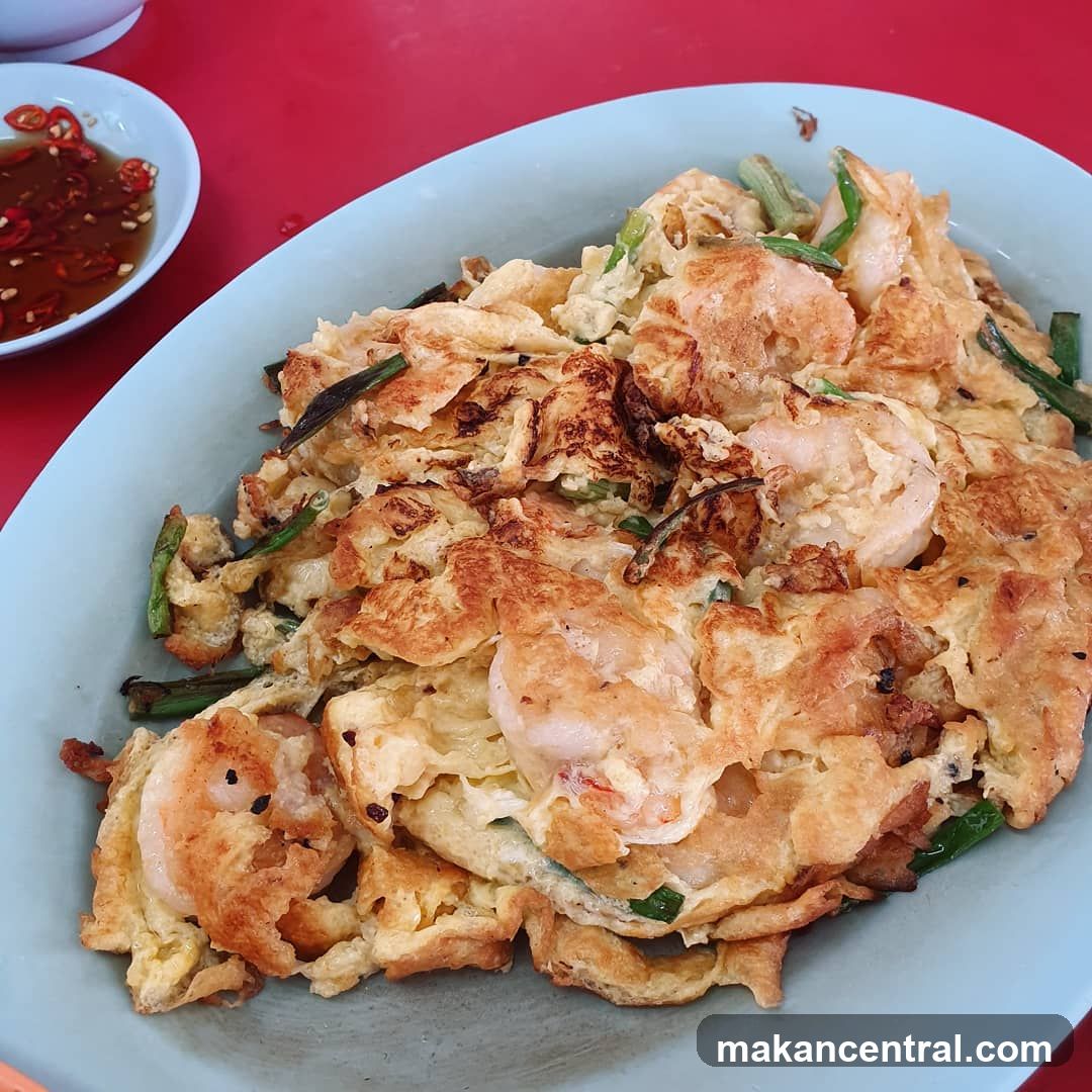 Shrimp Omelette