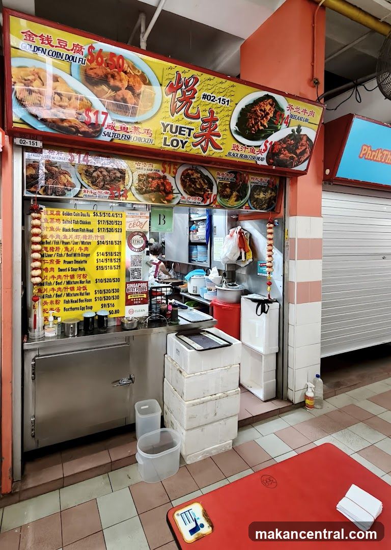 Food Stall Menu