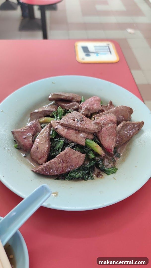 Stir-fried Liver with Greens