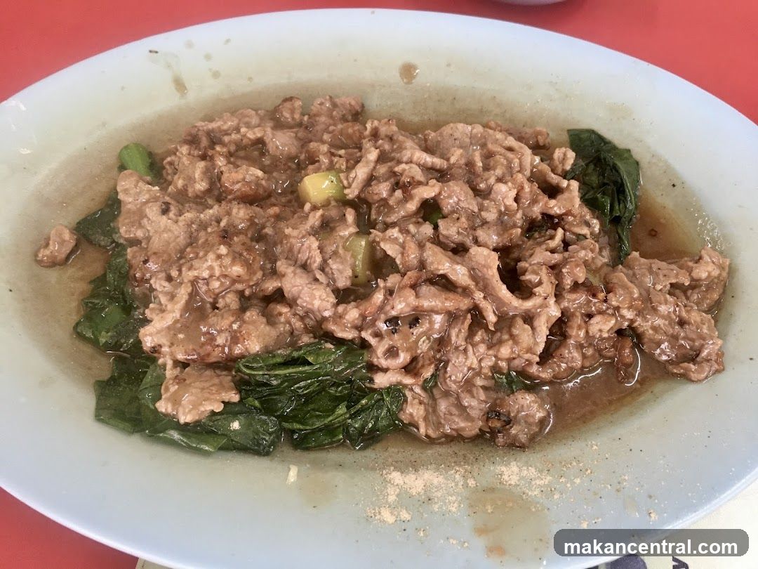 Stir-fried Beef with Greens