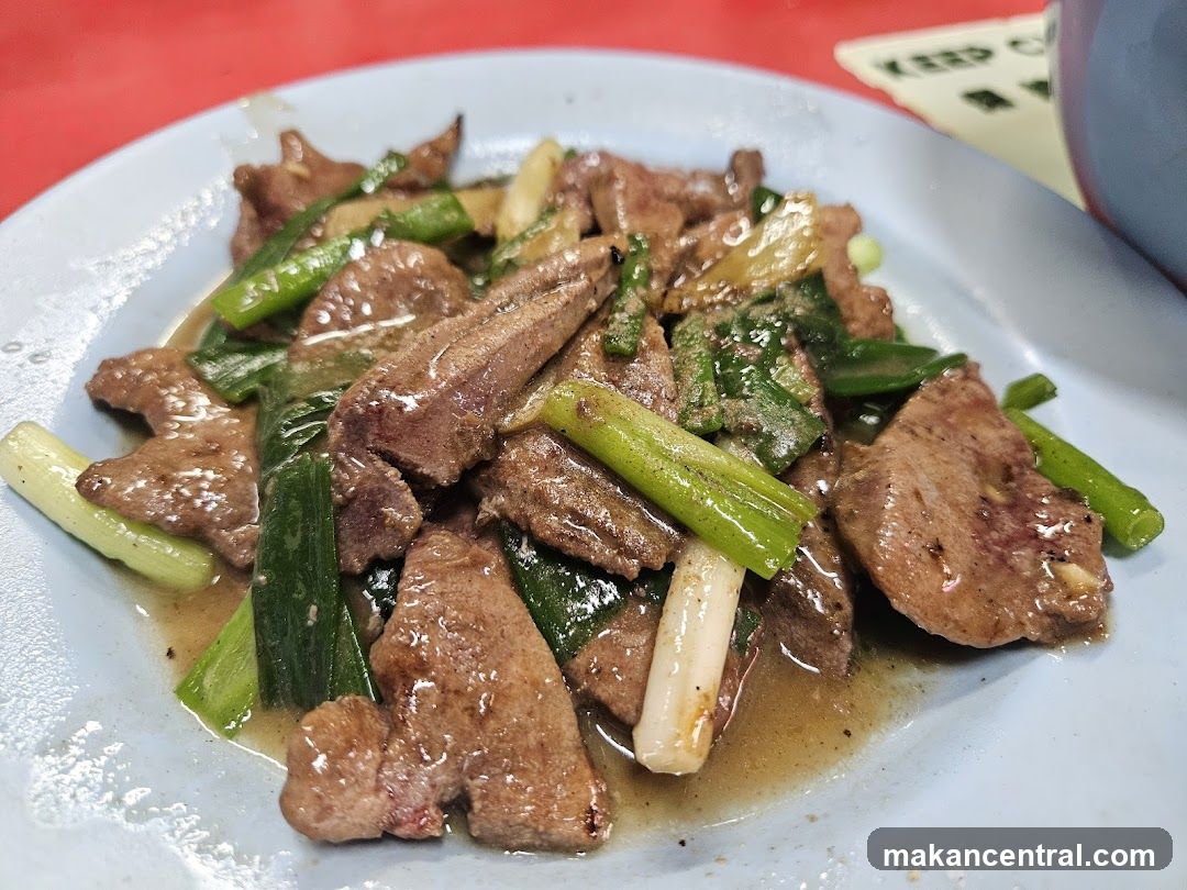 Stir-fried Liver with Scallions