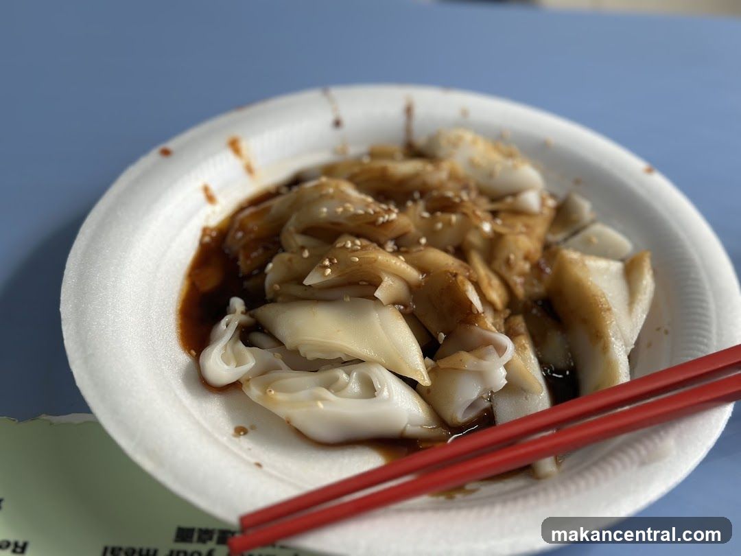 Cheung Fun with Sauce