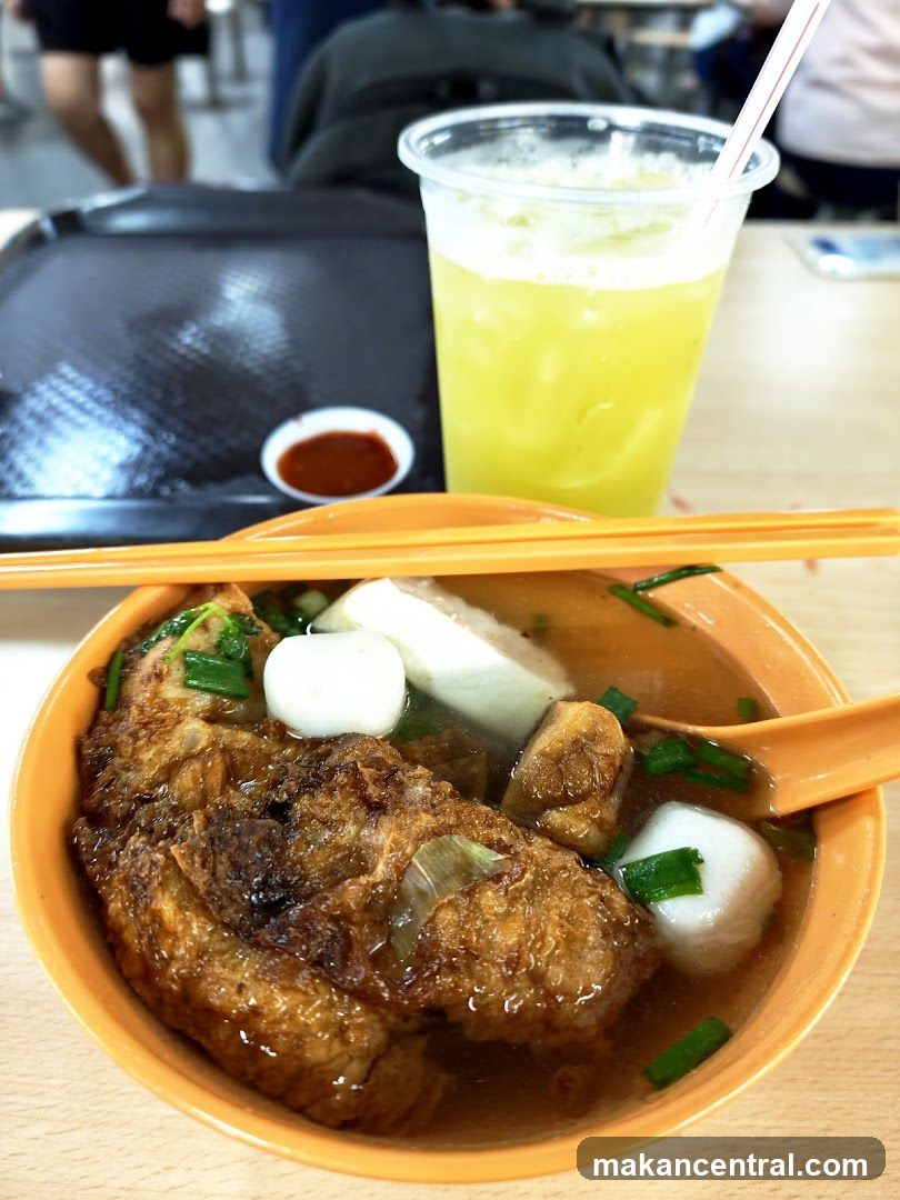 Noodle Soup and Drink