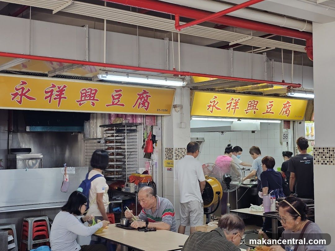 Food Stall with Customers