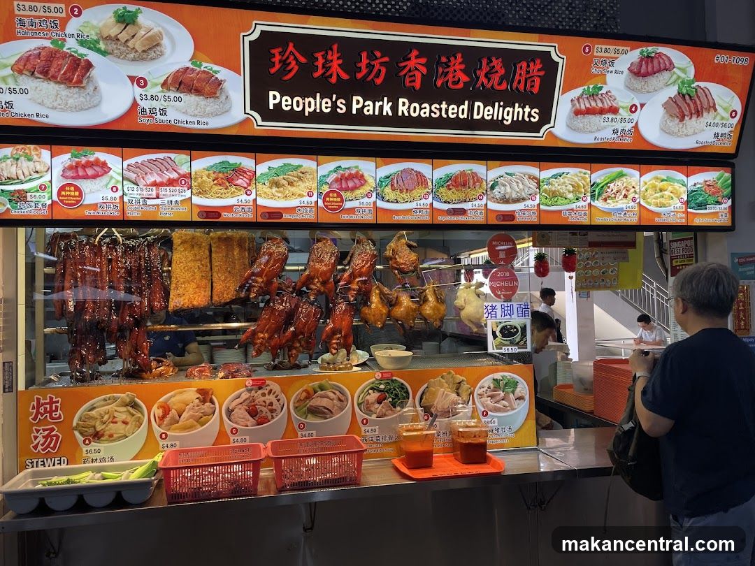 People's Park Roasted Delights Stall