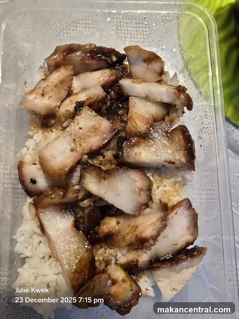 Roasted Pork Belly with Rice