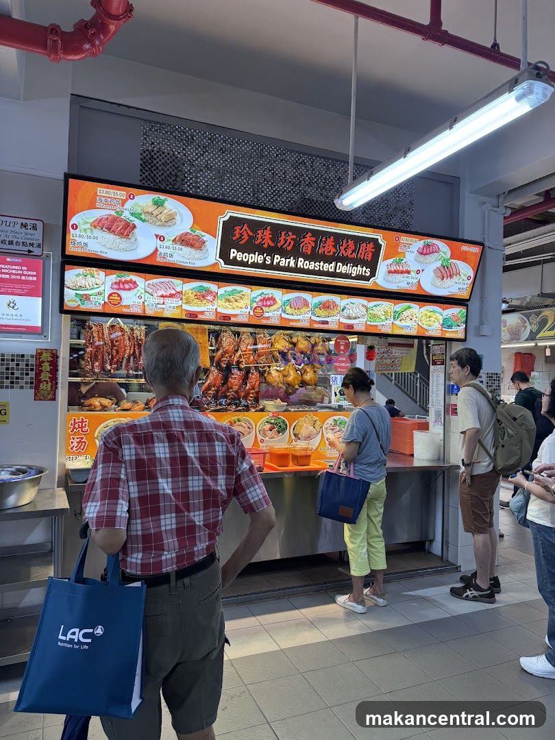 People's Park Roasted Delights Stall