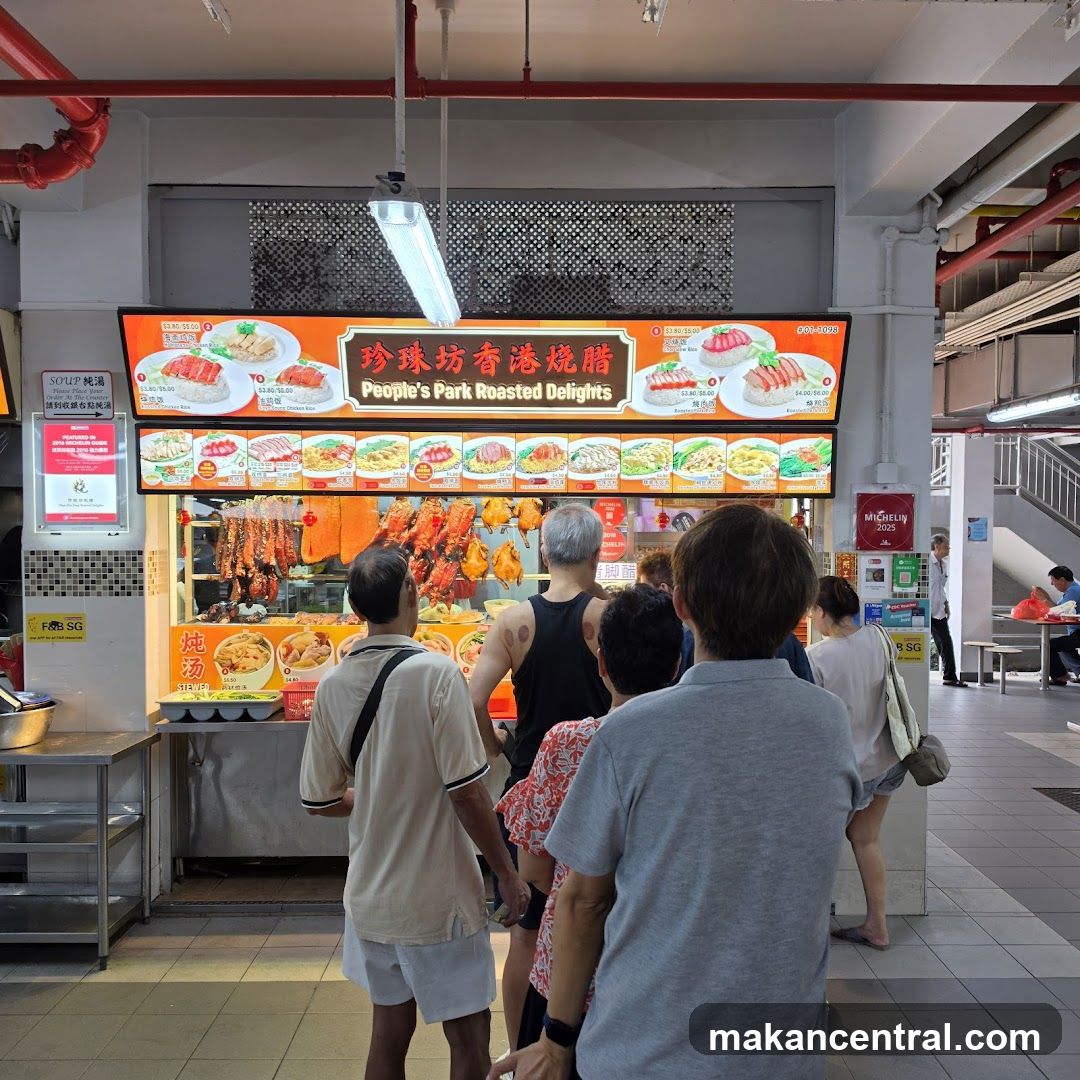 People's Park Roasted Delights Stall