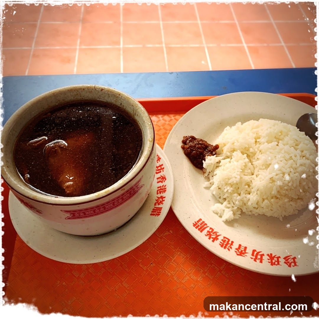 Bak Kut Teh with Rice