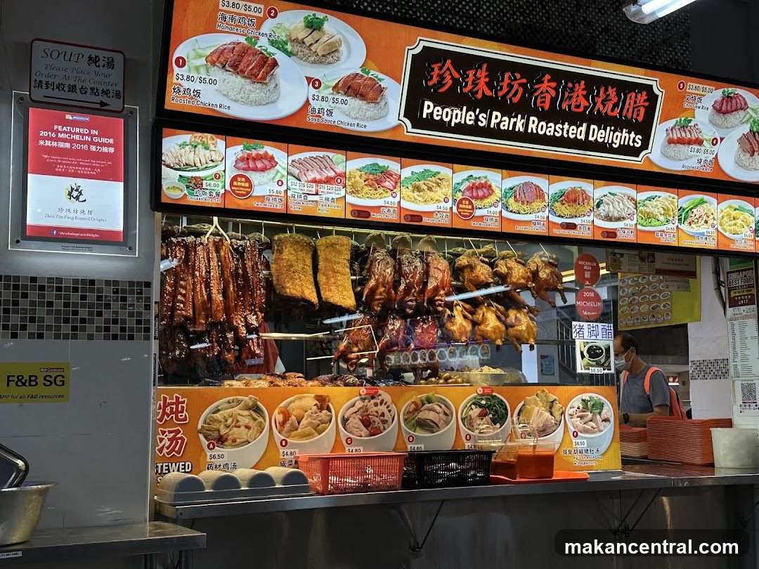 People's Park Roasted Delights Food Stall