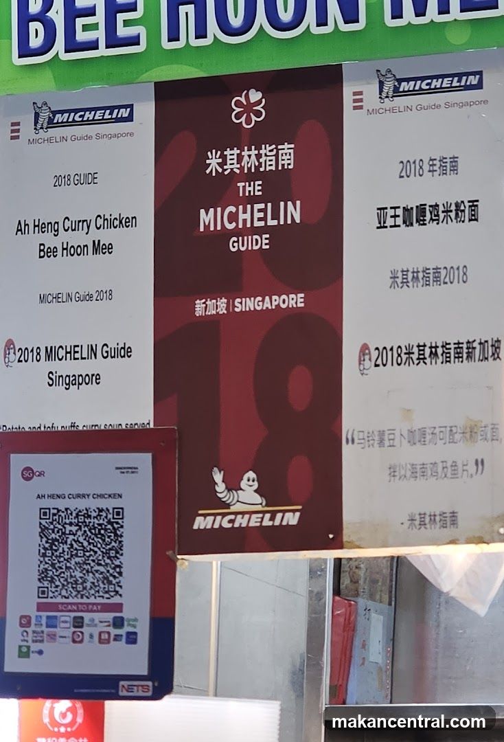 Michelin Guide Singapore 2018 Recognition