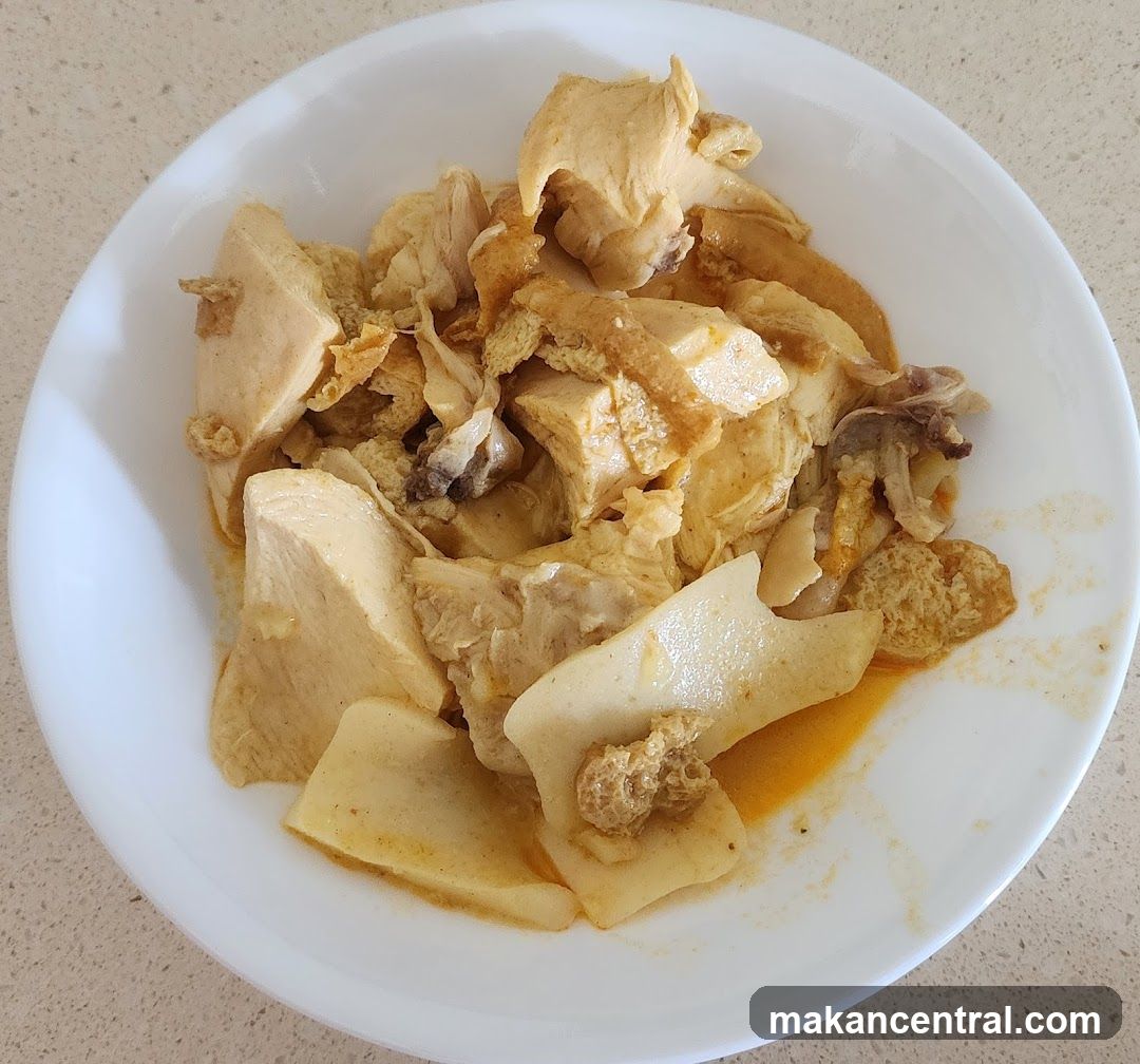 Chicken and Tofu Dish