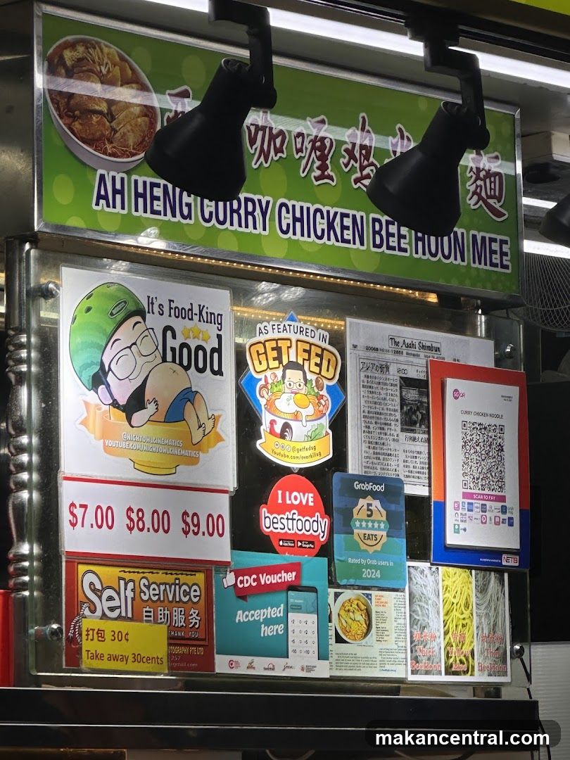 AH HENG CURRY CHICKEN BEE HOON MEE