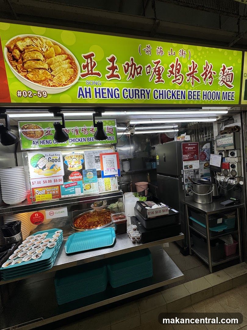 Ah Heng Curry Chicken Bee Hoon Mee