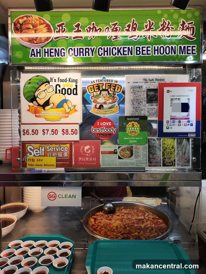 Ah Heng Curry Chicken Bee Hoon Mee Stall