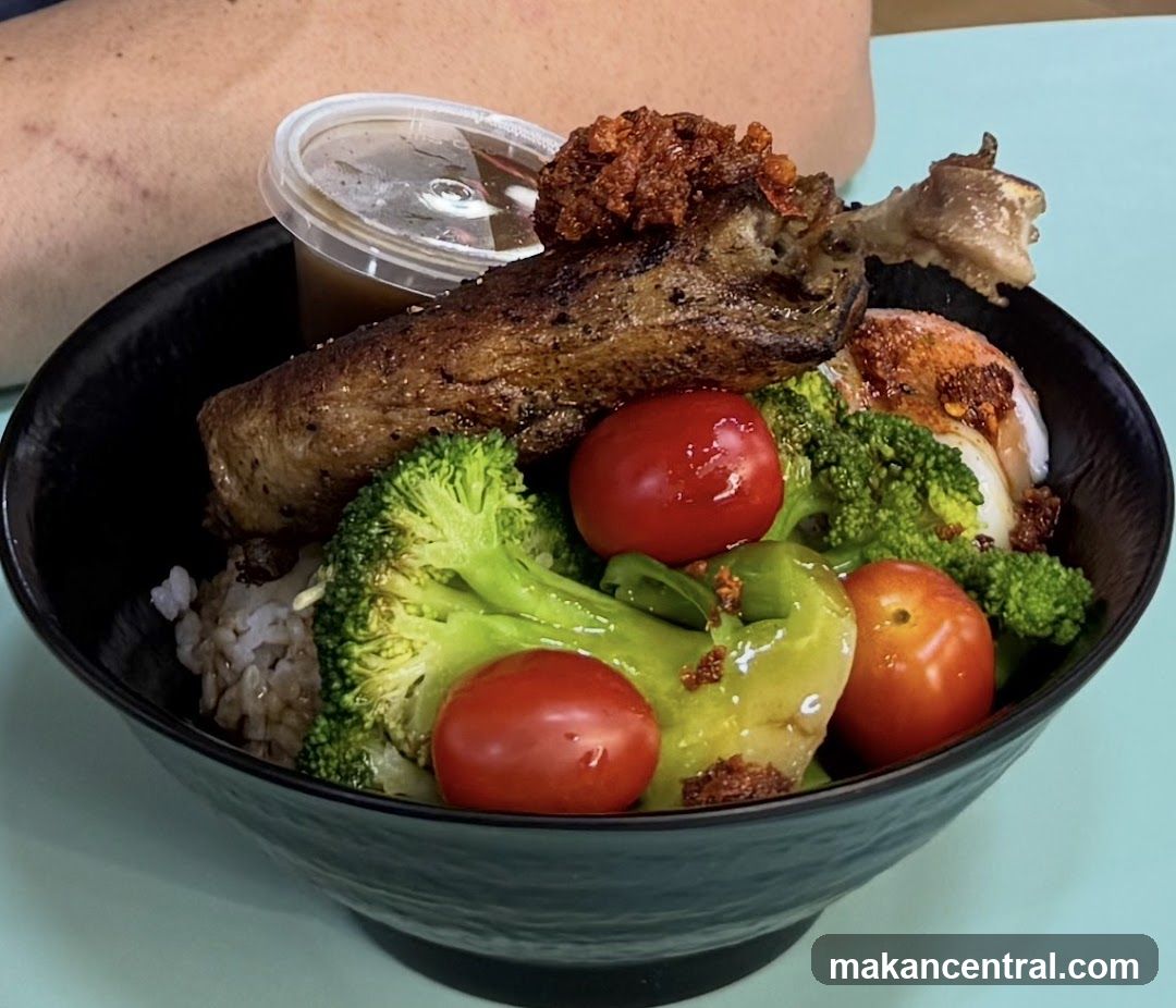 Roasted Meat and Vegetable Bowl