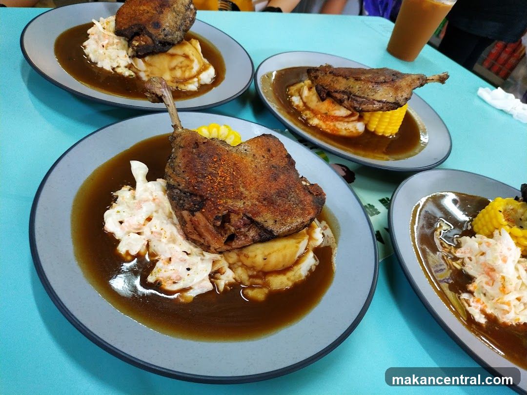 Duck Confit with Sides