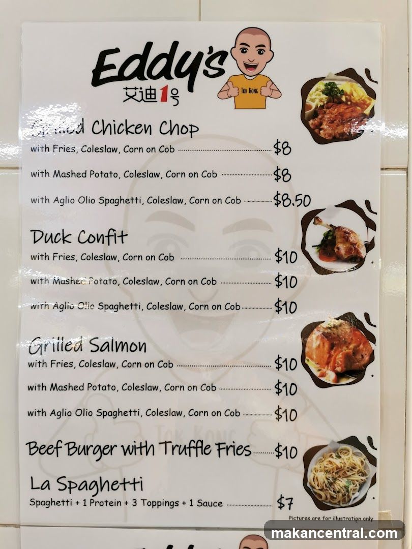 Eddy's Menu