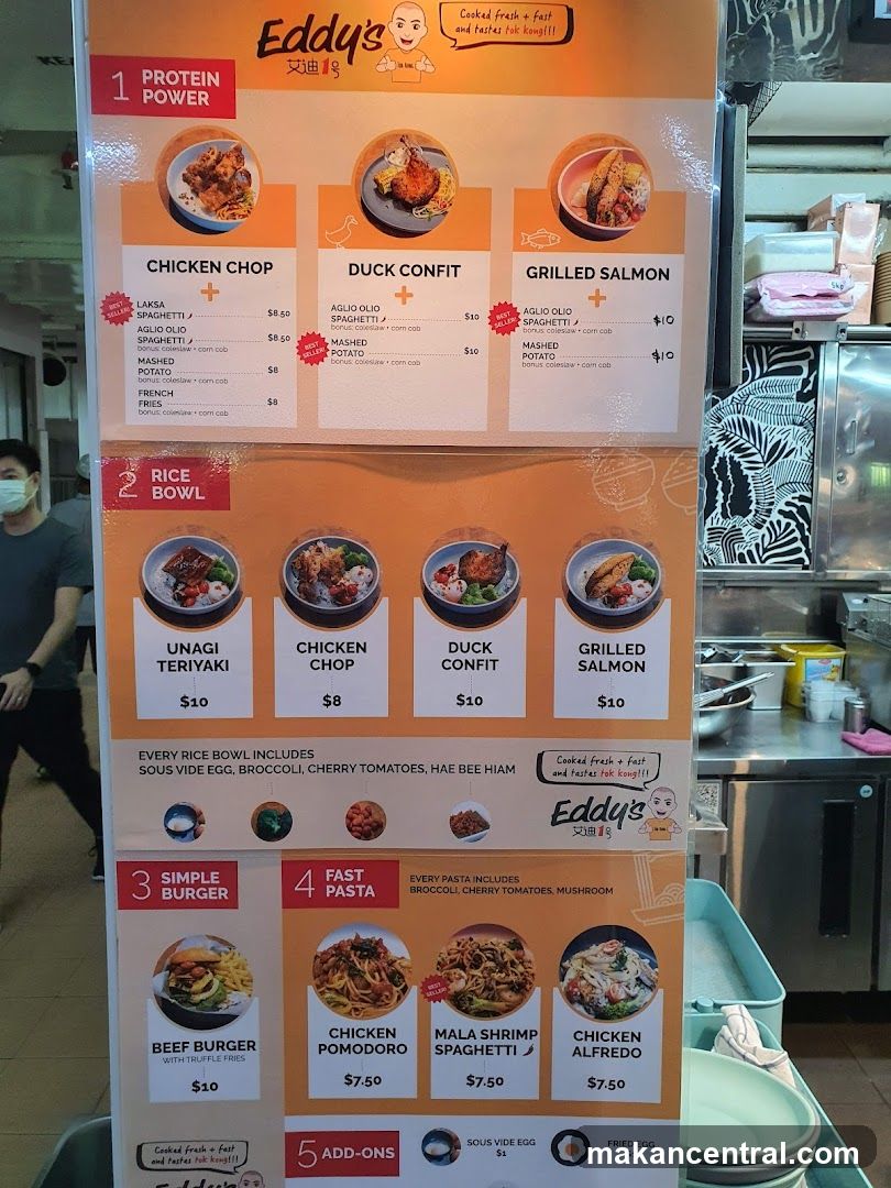 Eddy's Menu