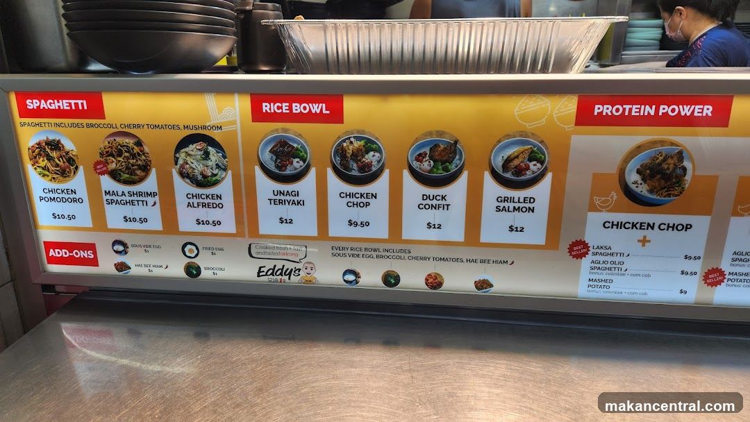 Eddy's Menu
