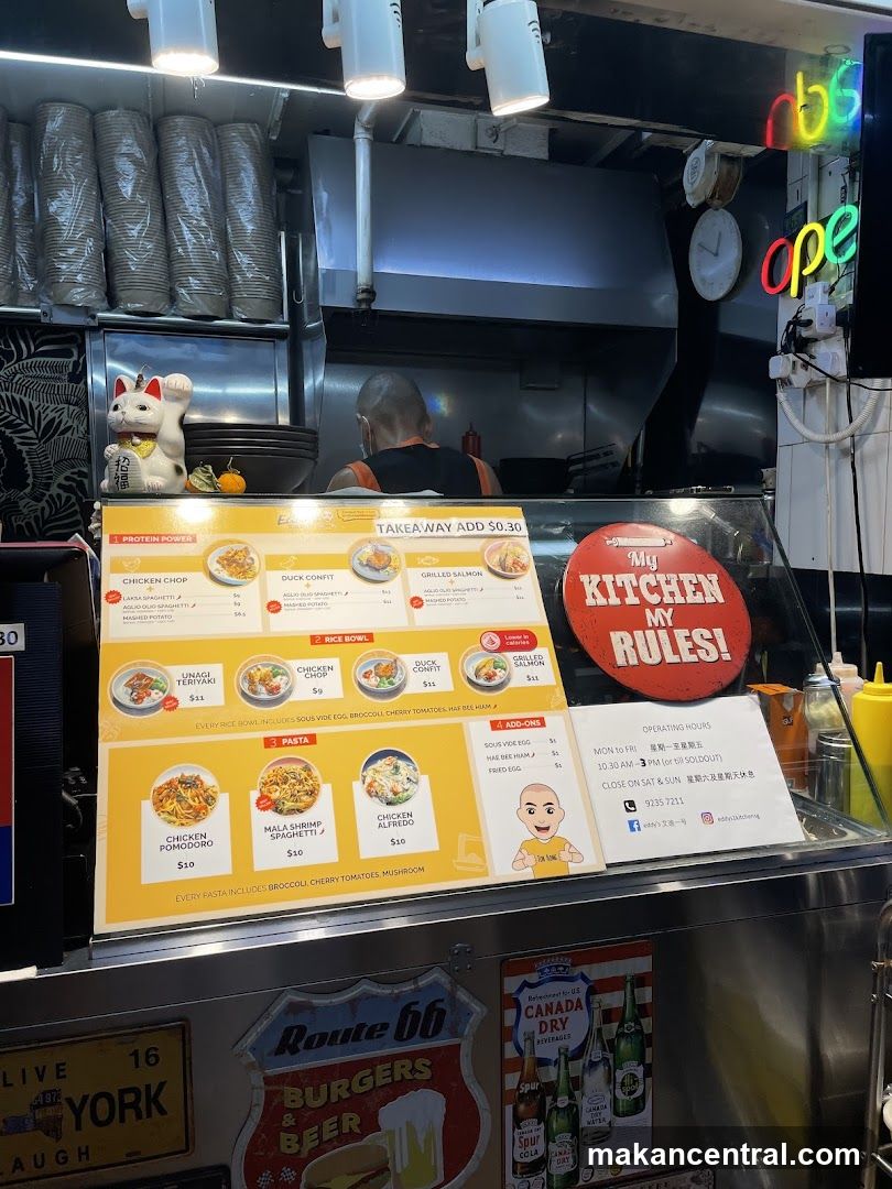 Food Stall Menu