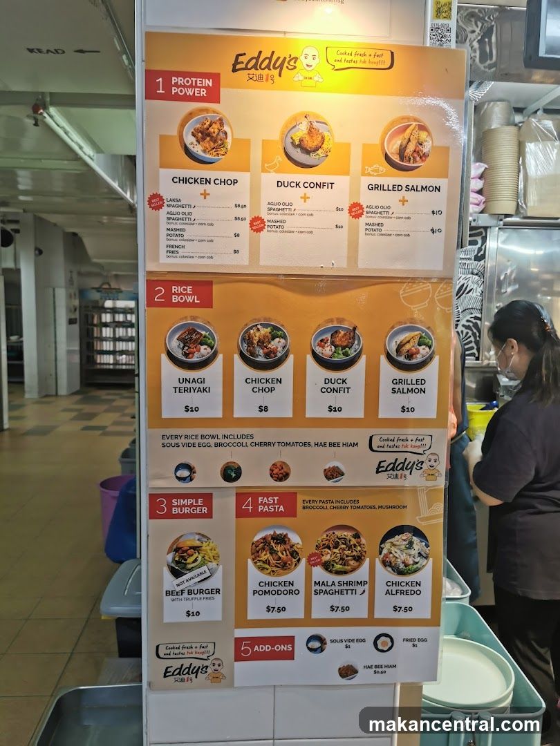 Eddy's Menu