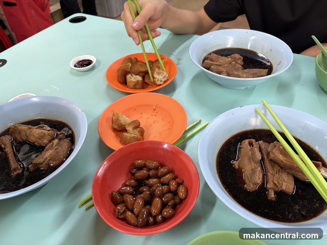 Table with food
