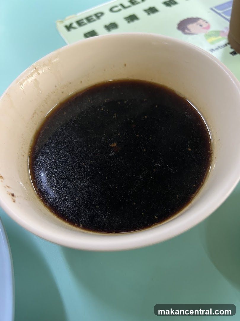 Sauce in a bowl