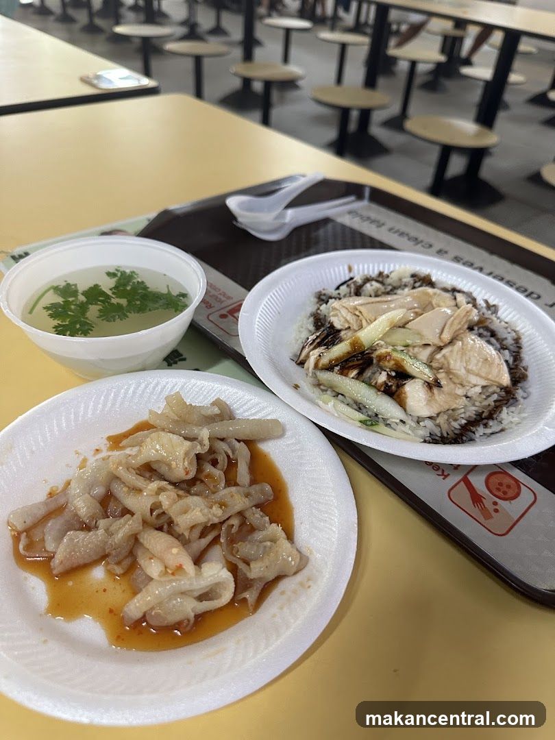 Chicken Rice and Side Dish