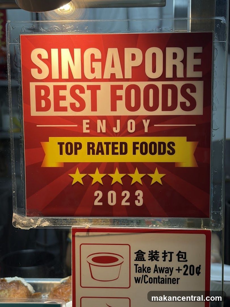 Singapore Best Foods Sign