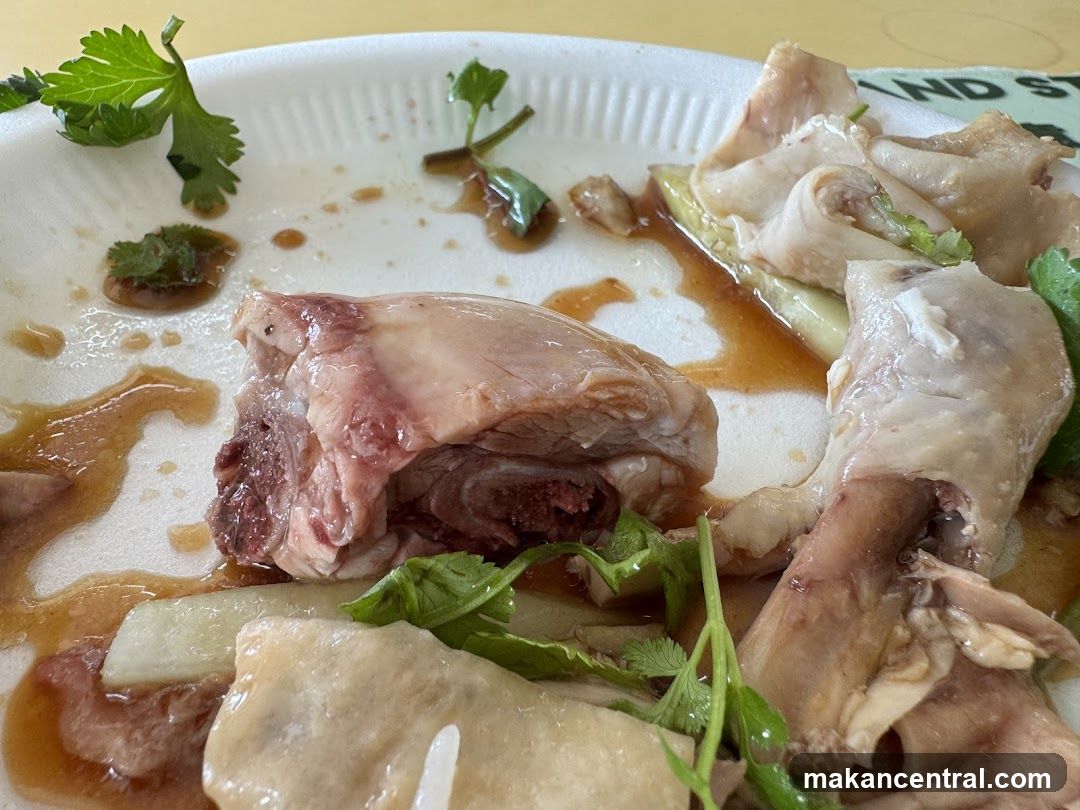 Poached Chicken Dish
