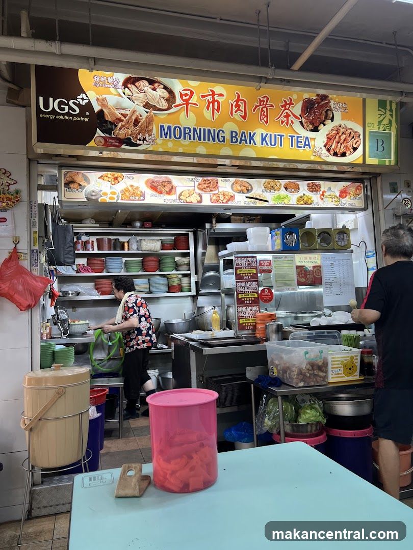 Morning Bak Kut Teh