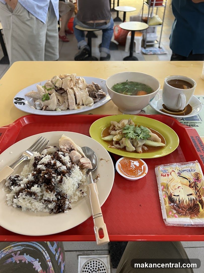 Hainanese Chicken Rice Meal
