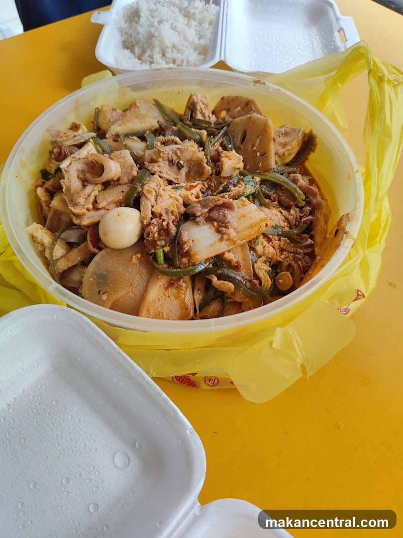 Spicy Stir-fry with Rice