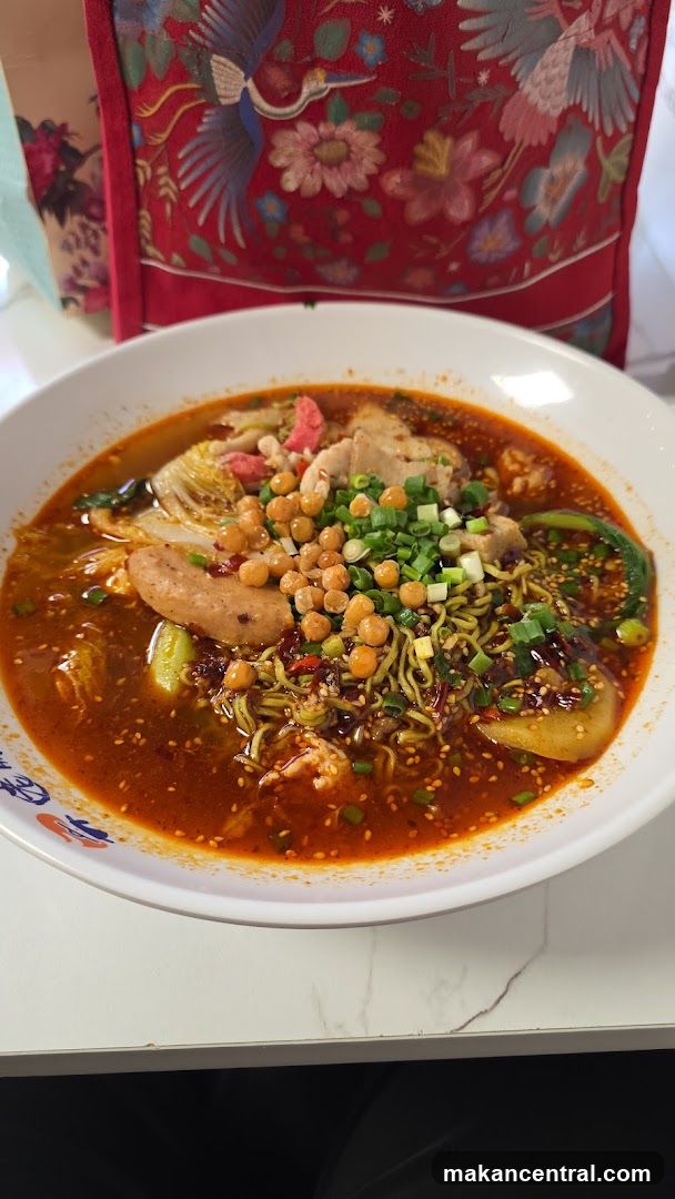 Spicy Noodle Soup