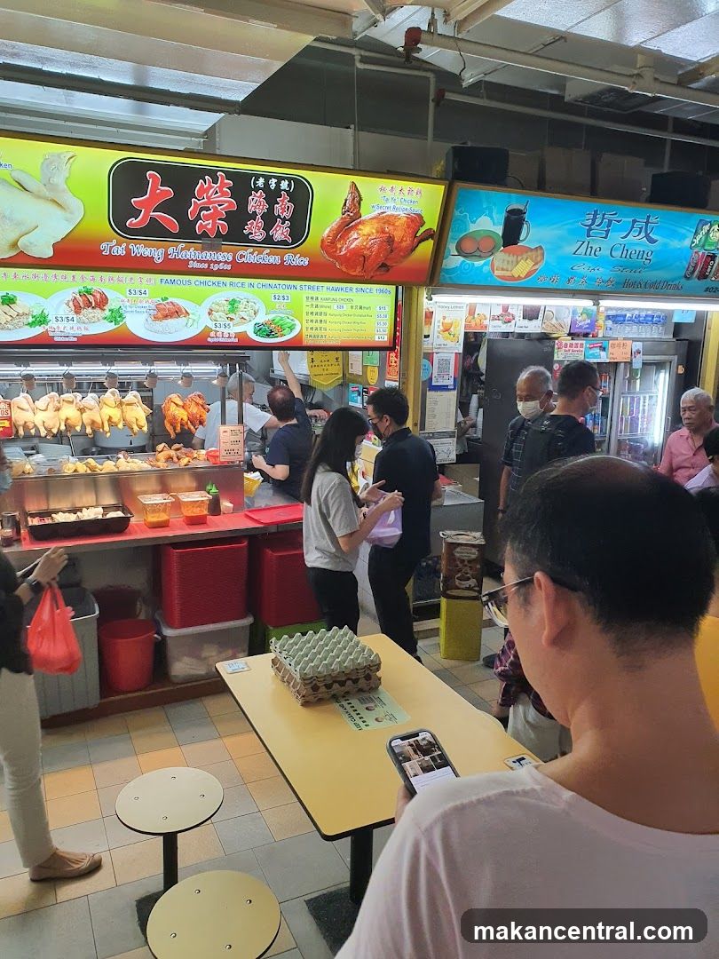 Hainanese Chicken Rice Stall