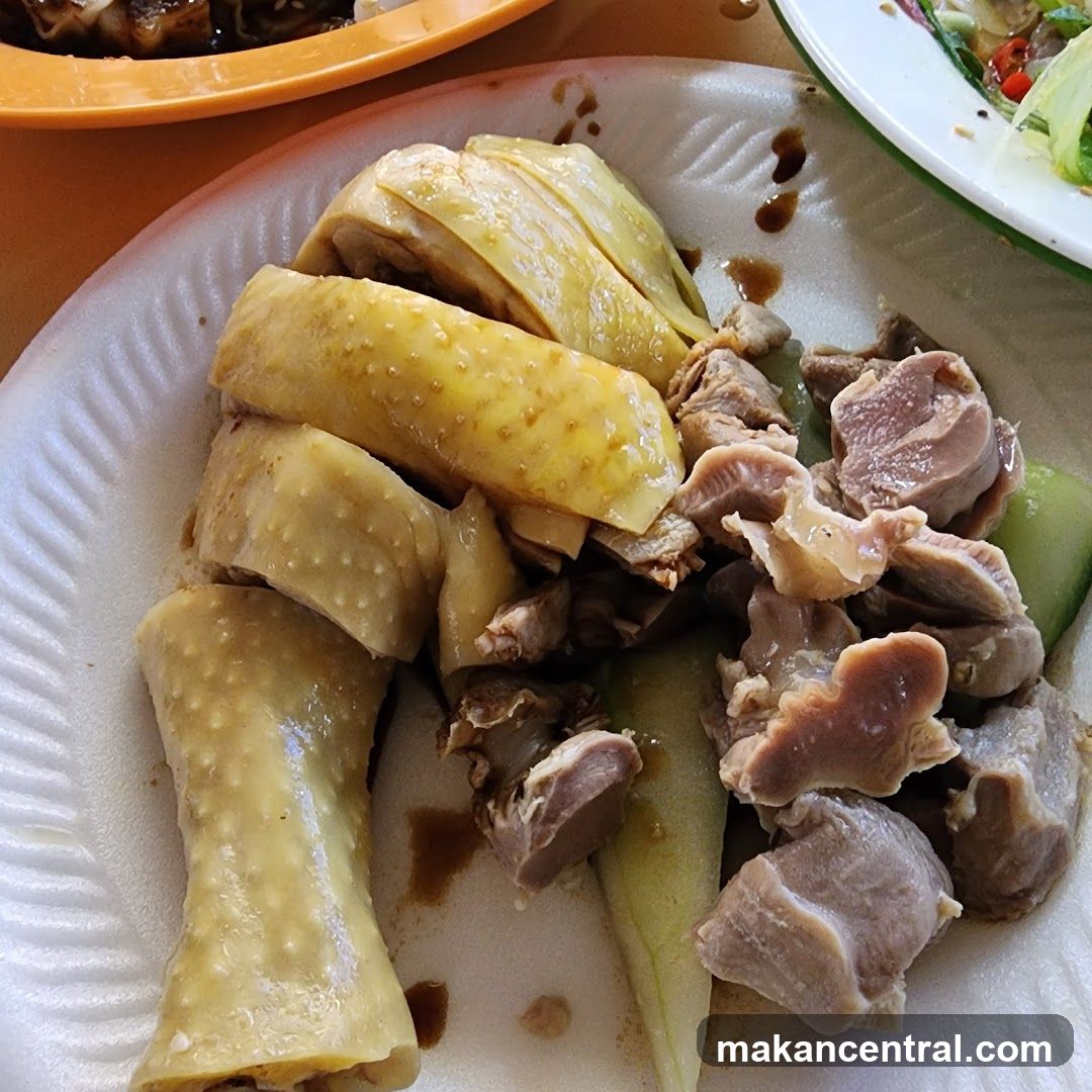 Hainanese Chicken Rice with Gizzards