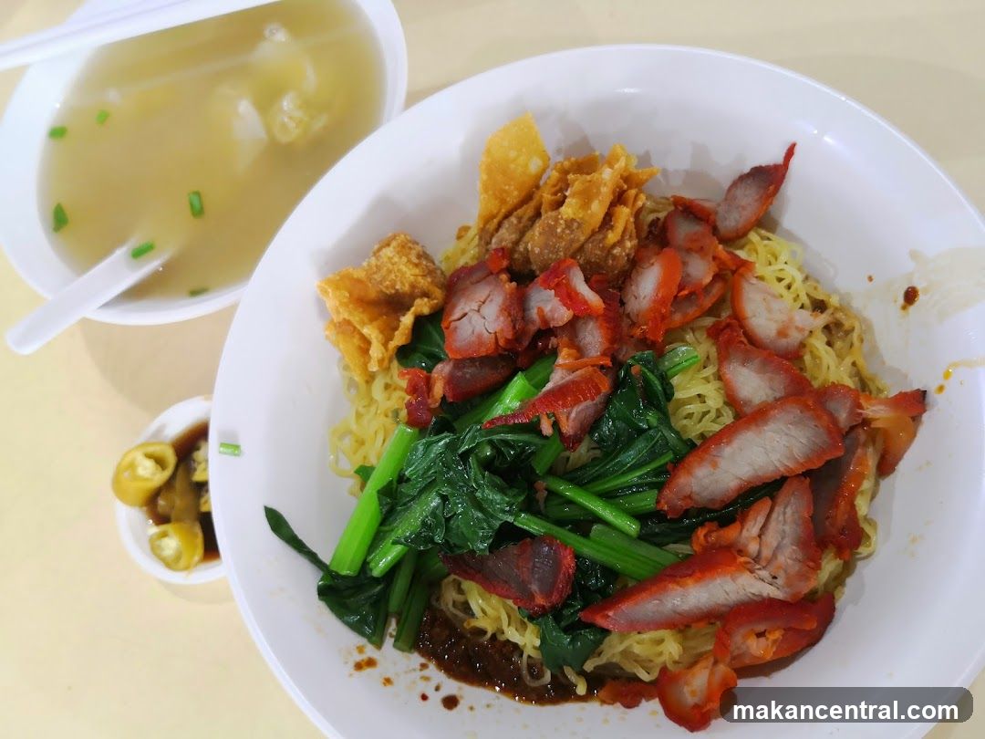 Noodles with Char Siu and Wontons