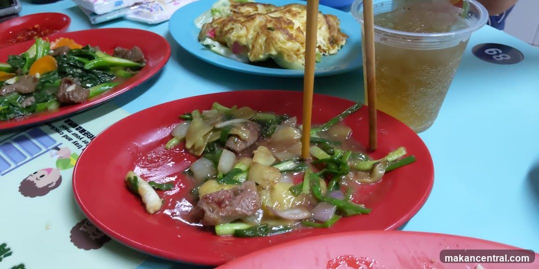 Dishes and Drink on Table