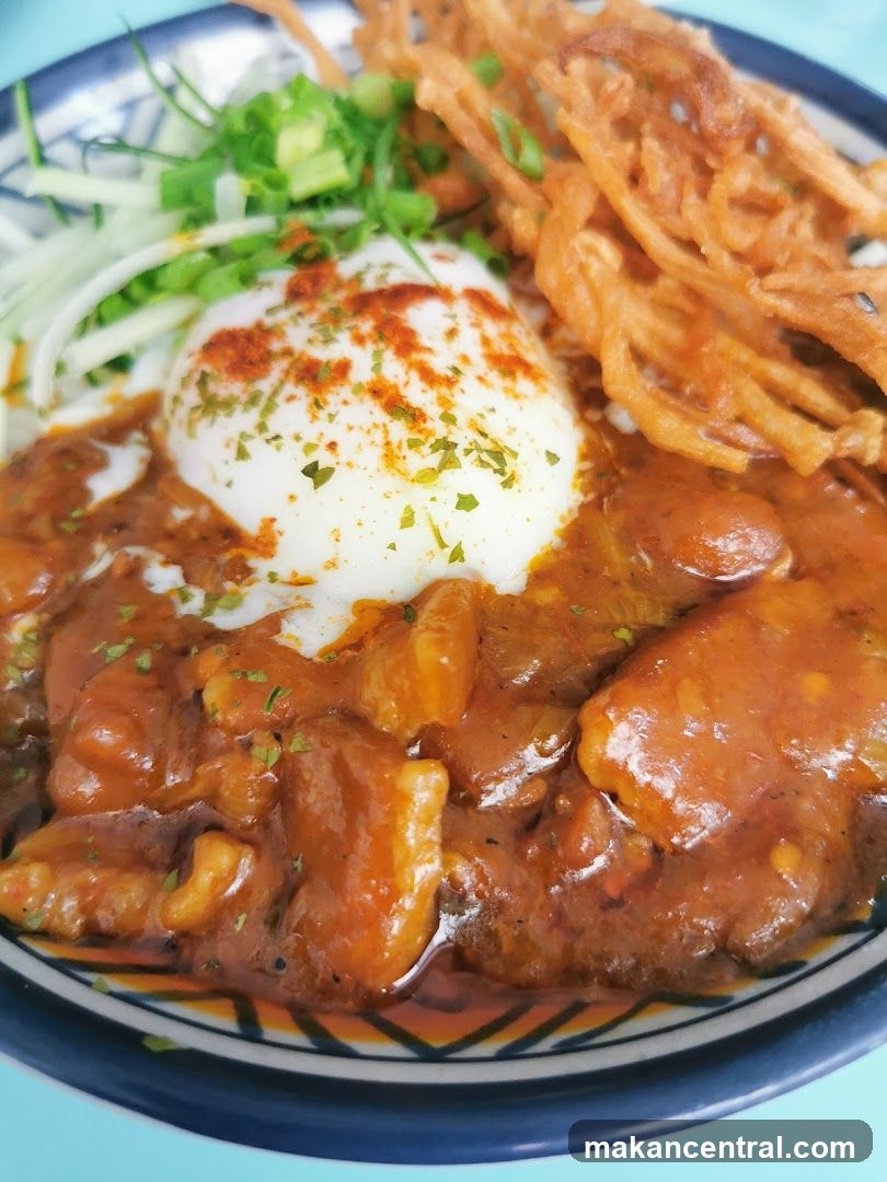 Savory Dish with Poached Egg