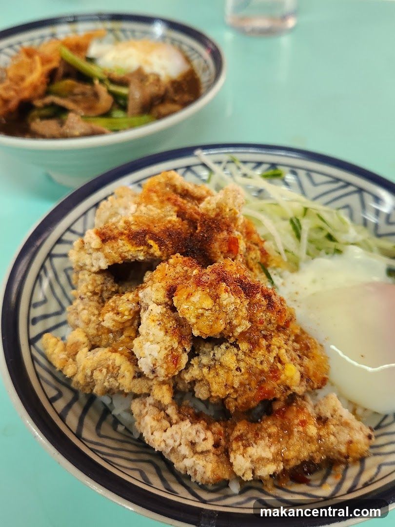 Fried Chicken Rice Bowl