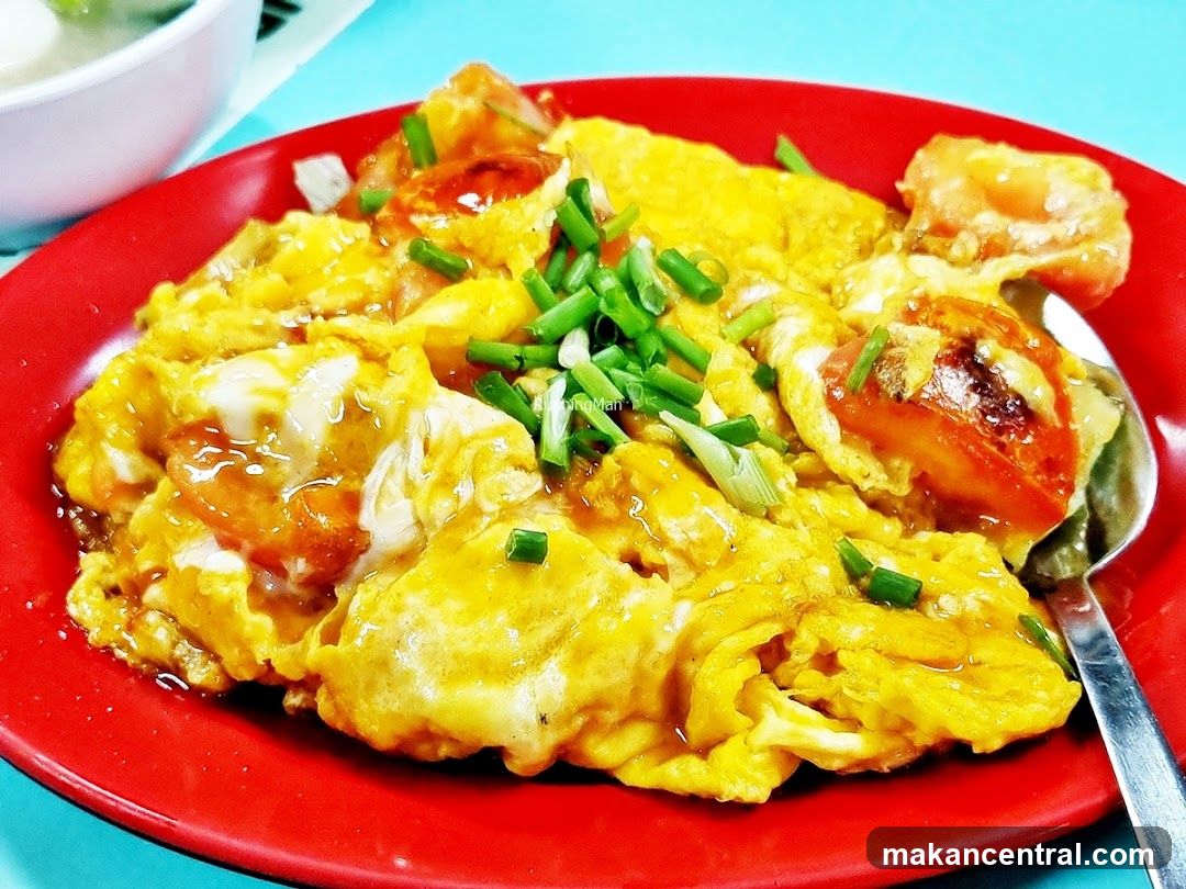 Scrambled Eggs with Tomatoes