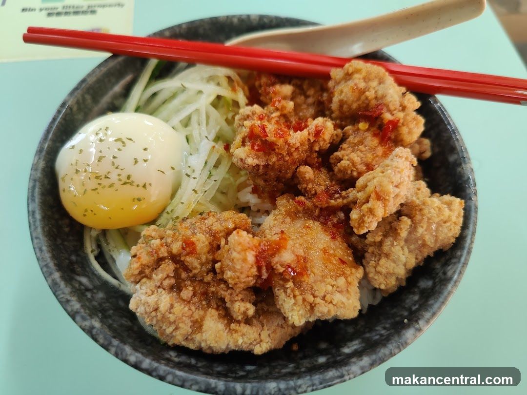 Fried Chicken Rice Bowl