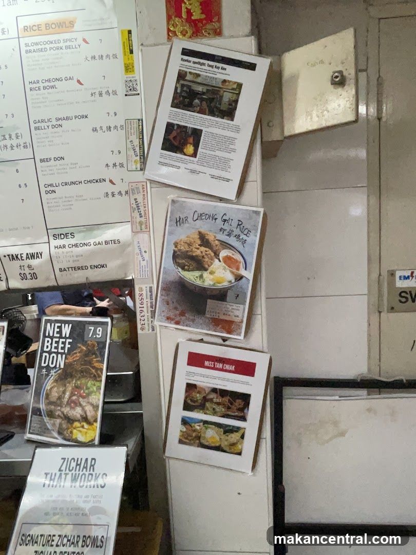 Food Stall Display