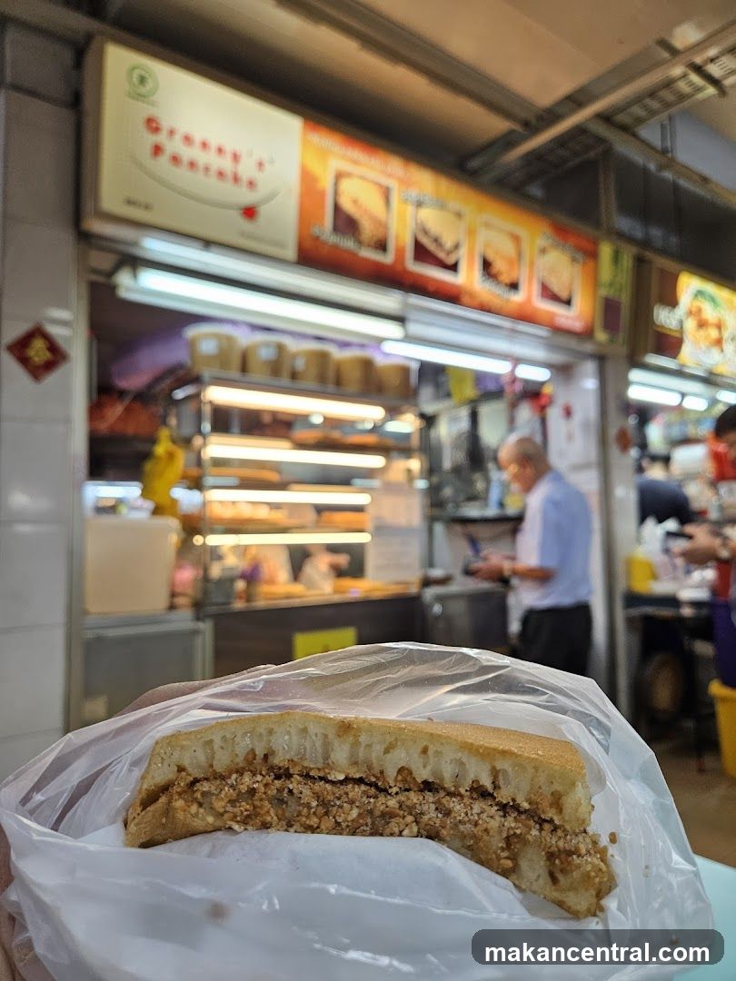 Martabak Manis with Peanuts