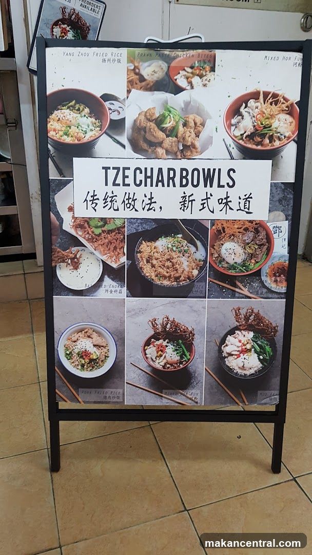 Tze Char Bowls Menu