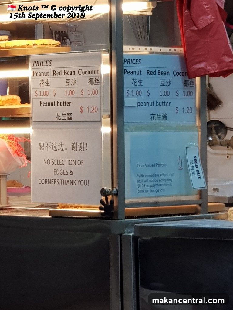 Food Stall Prices