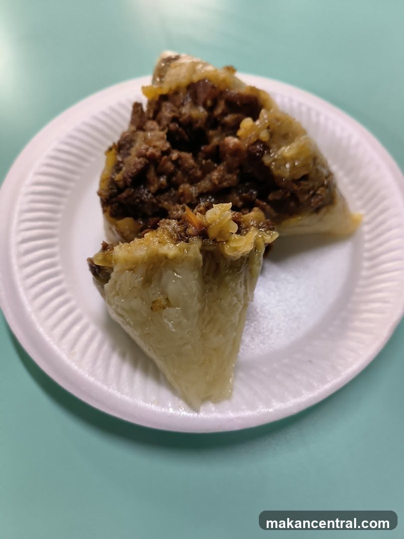 Zongzi on a Plate
