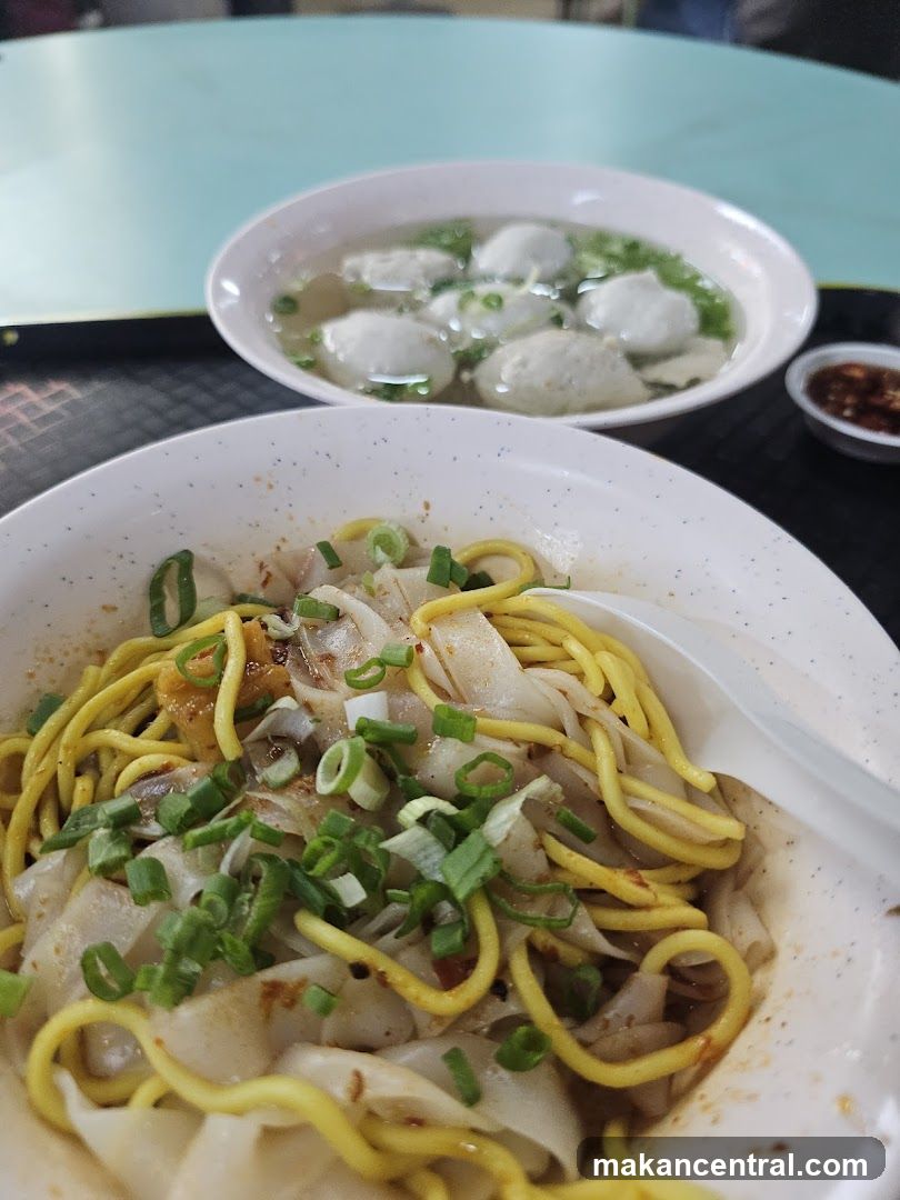 Noodles and Fishball Soup