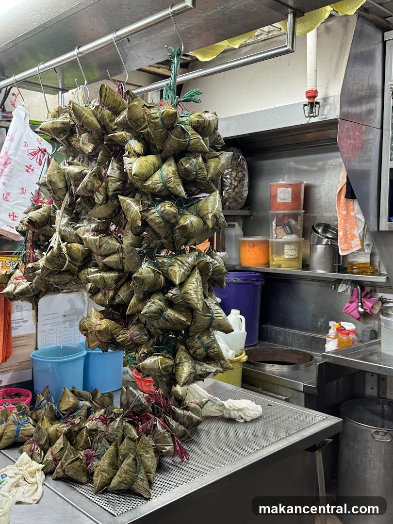 Zongzi Preparation Area